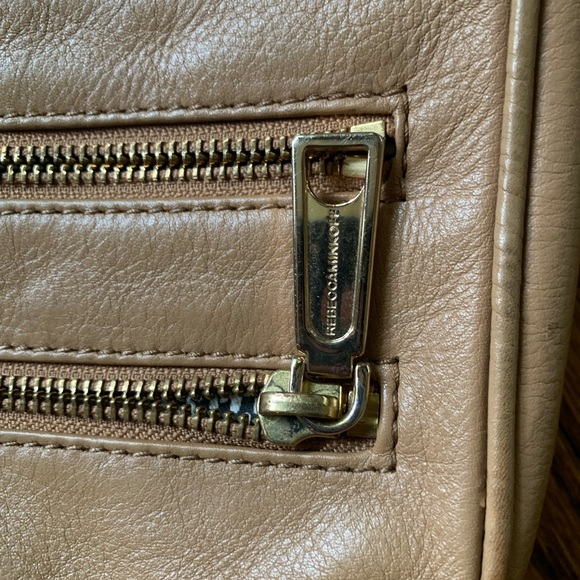 Rebecca Minkhoff Camel Three zipper crossbody - Picture 3 of 6